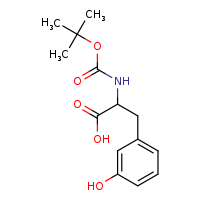 2-[(tert-butoxycarbonyl)amino]-3-(3-hydroxyphenyl)propanoic acid