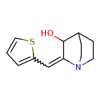 2-(thiophen-2-ylmethylidene)-1-azabicyclo[2.2.2]octan-3-ol