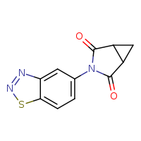 3-(1,2,3-benzothiadiazol-5-yl)-3-azabicyclo[3.1.0]hexane-2,4-dione