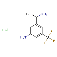 3-(1-aminoethyl)-5-(trifluoromethyl)aniline hydrochloride