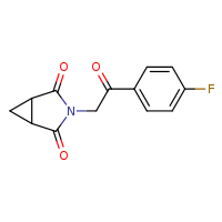 3-[2-(4-fluorophenyl)-2-oxoethyl]-3-azabicyclo[3.1.0]hexane-2,4-dione