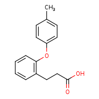 3-[2-(4-methylphenoxy)phenyl]propanoic acid