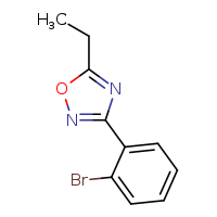 3-(2-bromophenyl)-5-ethyl-1,2,4-oxadiazole