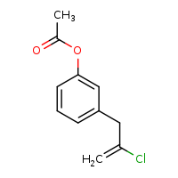 3-(2-chloroprop-2-en-1-yl)phenyl acetate