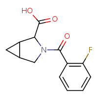 3-(2-fluorobenzoyl)-3-azabicyclo[3.1.0]hexane-2-carboxylic acid