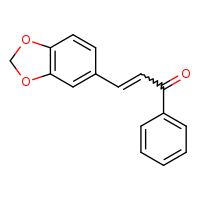 3-(2H-1,3-benzodioxol-5-yl)-1-phenylprop-2-en-1-one