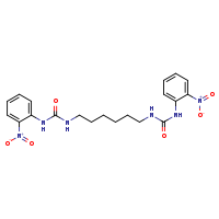 3-(2-nitrophenyl)-1-(6-{[(2-nitrophenyl)carbamoyl]amino}hexyl)urea
