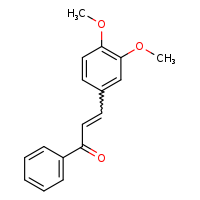 3-(3,4-dimethoxyphenyl)-1-phenylprop-2-en-1-one