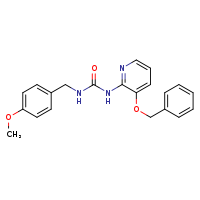 3-[3-(benzyloxy)pyridin-2-yl]-1-[(4-methoxyphenyl)methyl]urea