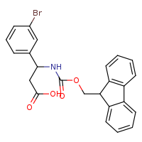 3-(3-bromophenyl)-3-{[(9H-fluoren-9-ylmethoxy)carbonyl]amino}propanoic acid