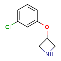 3-(3-chlorophenoxy)azetidine