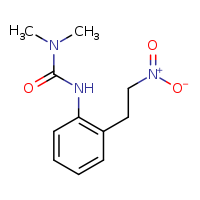 3,3-dimethyl-1-[2-(2-nitroethyl)phenyl]urea