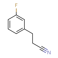 3-(3-fluorophenyl)propanenitrile