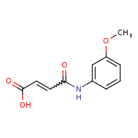3-[(3-methoxyphenyl)carbamoyl]prop-2-enoic acid