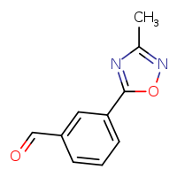 3-(3-methyl-1,2,4-oxadiazol-5-yl)benzaldehyde