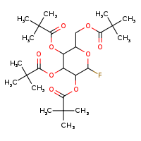 {3,4,5-tris[(2,2-dimethylpropanoyl)oxy]-6-fluorooxan-2-yl}methyl 2,2-dimethylpropanoate