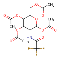 [3,4,6-tris(acetyloxy)-5-(2,2,2-trifluoroacetamido)oxan-2-yl]methyl acetate