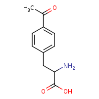 3-(4-acetylphenyl)-2-aminopropanoic acid
