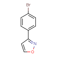3-(4-bromophenyl)-1,2-oxazole