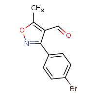 3-(4-bromophenyl)-5-methyl-1,2-oxazole-4-carbaldehyde
