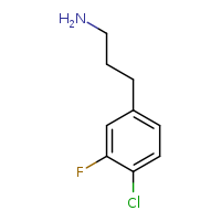 3-(4-chloro-3-fluorophenyl)propan-1-amine