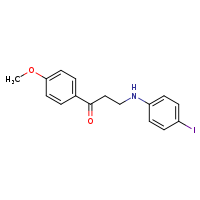 3-[(4-iodophenyl)amino]-1-(4-methoxyphenyl)propan-1-one