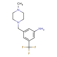 3-[(4-methylpiperazin-1-yl)methyl]-5-(trifluoromethyl)aniline