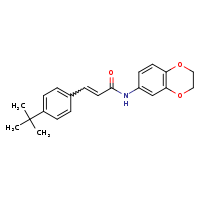 3-(4-tert-butylphenyl)-N-(2,3-dihydro-1,4-benzodioxin-6-yl)prop-2-enamide