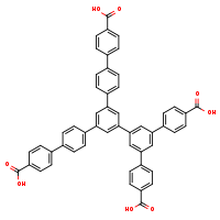 3'-(5-{4'-carboxy-[1,1'-biphenyl]-4-yl}-4'-(4-carboxyphenyl)-[1,1'-biphenyl]-3-yl)-5'-(4-carboxyphenyl)-[1,1'-biphenyl]-4-carboxylic acid