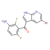 3-{5-bromo-1H-pyrrolo[2,3-b]pyridine-3-carbonyl}-2,4-difluoroaniline