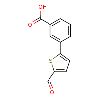 3-(5-formylthiophen-2-yl)benzoic acid
