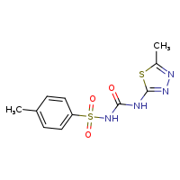 3-(5-methyl-1,3,4-thiadiazol-2-yl)-1-(4-methylbenzenesulfonyl)urea