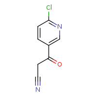 3-(6-chloropyridin-3-yl)-3-oxopropanenitrile