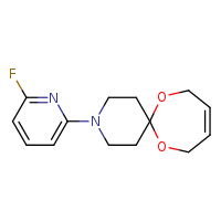 3-(6-fluoropyridin-2-yl)-7,12-dioxa-3-azaspiro[5.6]dodec-9-ene