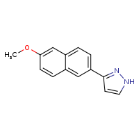 3-(6-methoxynaphthalen-2-yl)-1H-pyrazole