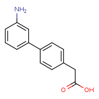 {3'-amino-[1,1'-biphenyl]-4-yl}acetic acid