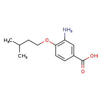 3-amino-4-(3-methylbutoxy)benzoic acid