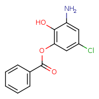 3-amino-5-chloro-2-hydroxyphenyl benzoate