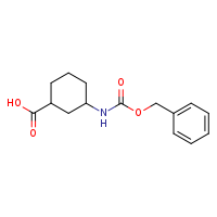 3-{[(benzyloxy)carbonyl]amino}cyclohexane-1-carboxylic acid