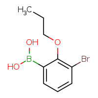 3-bromo-2-propoxyphenylboronic acid