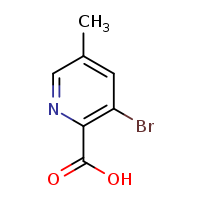 3-bromo-5-methylpyridine-2-carboxylic acid