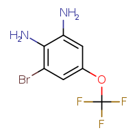3-bromo-5-(trifluoromethoxy)benzene-1,2-diamine