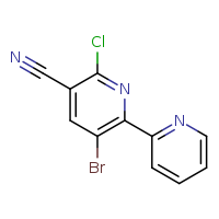 3-bromo-6-chloro-[2,2'-bipyridine]-5-carbonitrile