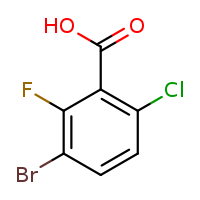3-bromo-6-chloro-2-fluorobenzoic acid