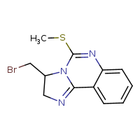 3-(bromomethyl)-5-(methylsulfanyl)-2H,3H-imidazo[1,2-c]quinazoline