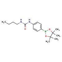 3-butyl-1-[4-(4,4,5,5-tetramethyl-1,3,2-dioxaborolan-2-yl)phenyl]urea