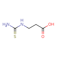 3-(carbamothioylamino)propanoic acid