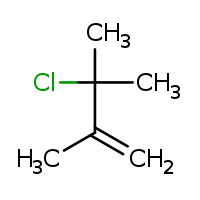 3-chloro-2,3-dimethylbut-1-ene