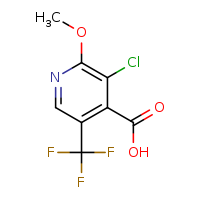 3-chloro-2-methoxy-5-(trifluoromethyl)pyridine-4-carboxylic acid