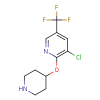 3-chloro-2-(piperidin-4-yloxy)-5-(trifluoromethyl)pyridine